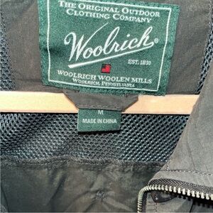 Woolrich Olive Green Men's Outdoor Jacket